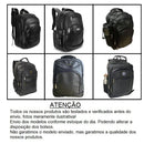 Mochila Masculina Unissex Grande de Couro