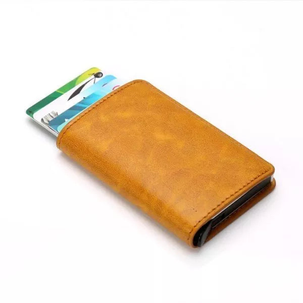 Carteira Masculina em Fibra de Carbono Porta-Cartões