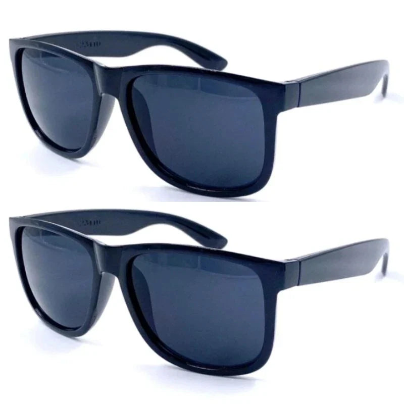 Kit 2 Óculos de Sol Masculinos em Madeira Bambu