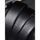 Cinto Tradicional Luxo Social Masculino Em Couro Sintetico Com Catraca Reforçada Moda Social