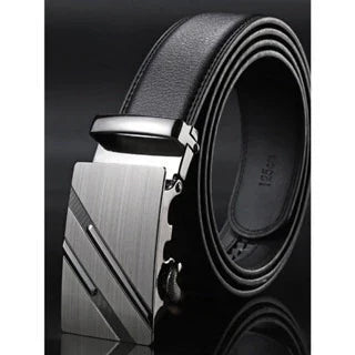 Cinto Tradicional Luxo Social Masculino Em Couro Sintetico Com Catraca Reforçada Moda Social